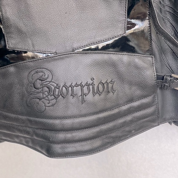 Scorpion Exo Motorcycle Leather Jacket~Armor Liner - Picture 4 of 7